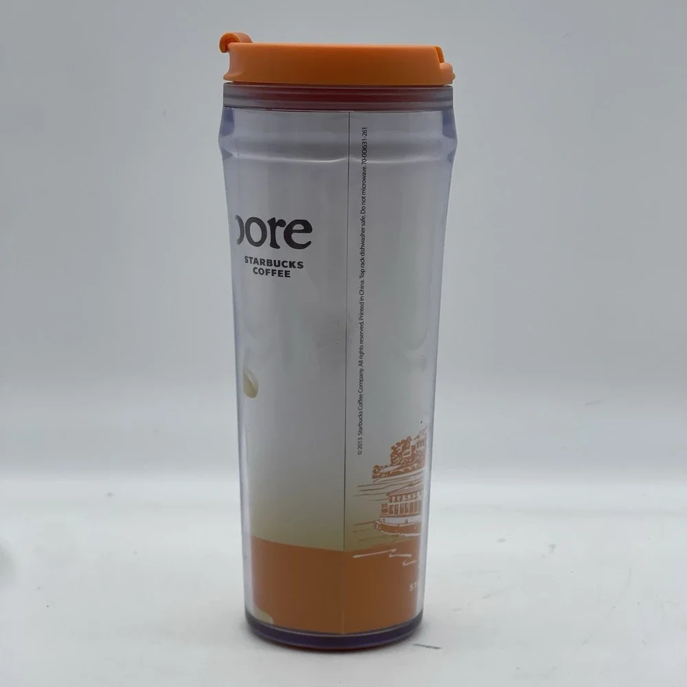 Starbucks Coffee 11032391 Singapore Global Icon Series 12 ounce Travel Tumbler‎